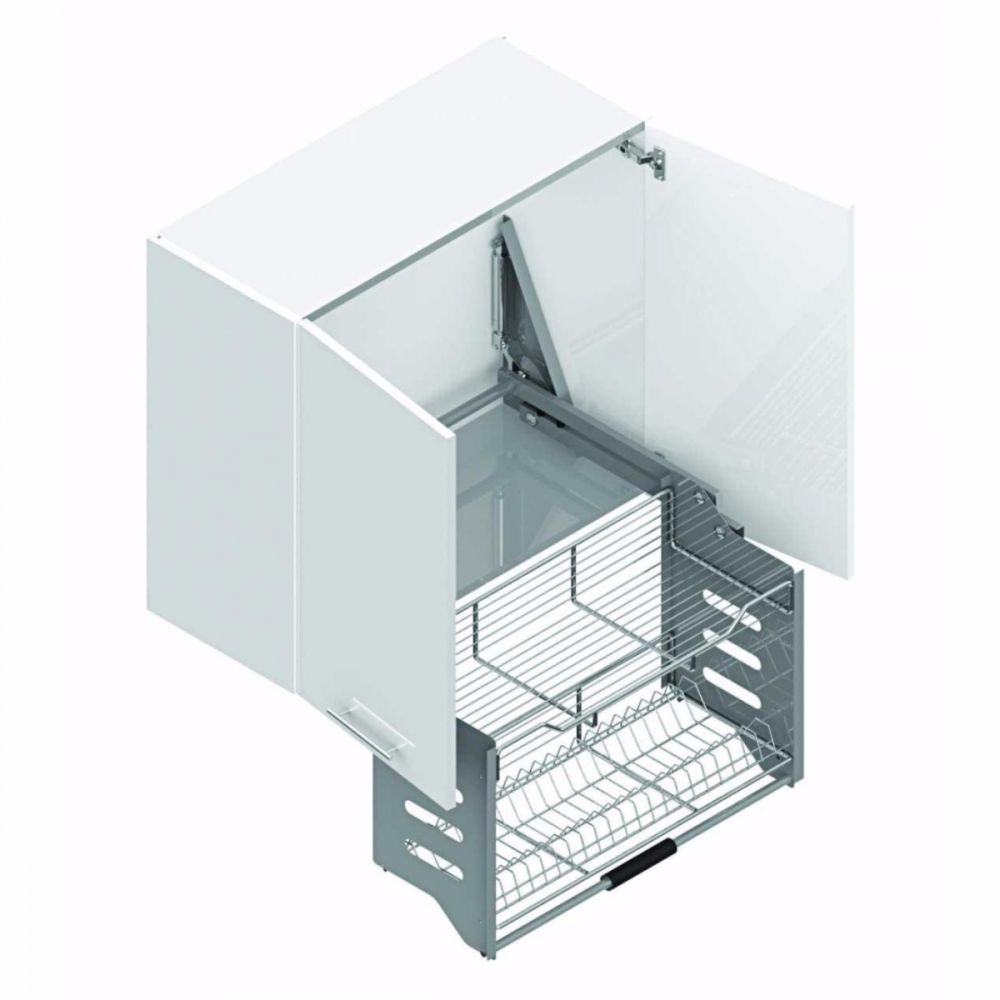 Pull Down Shelf With Lift 60cm